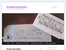 Tablet Screenshot of ittybittycitykitchen.com